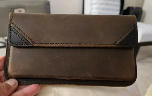 Genuine Leather Men's Waist Bag photo review