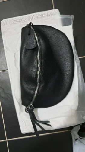 Genuine Leather Fashionable Saddle Bag photo review