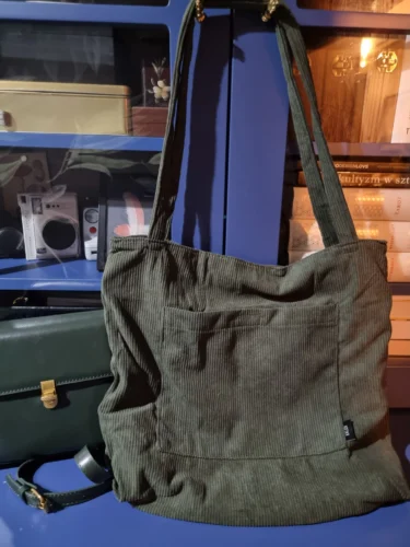 Eco-Friendly Canvas Shoulder Tote for Women photo review