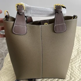 Luxury Leather Crossbody Bucket Bag photo review