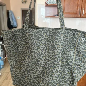 Leopard Prints Canvas Tote Bag - Women's Fashion photo review