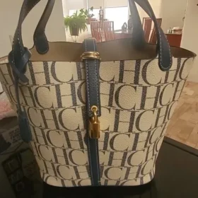 Chic Women's Fashion PVC Casual Tote Bag photo review