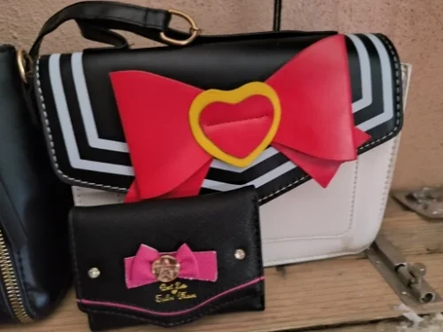 Designer Sailor Moon Bowknot Purses & Handbags - Young Girls' Kawaii Crossbody Bag photo review