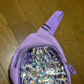 Transparent Kids Crossbody Messenger Bag photo review