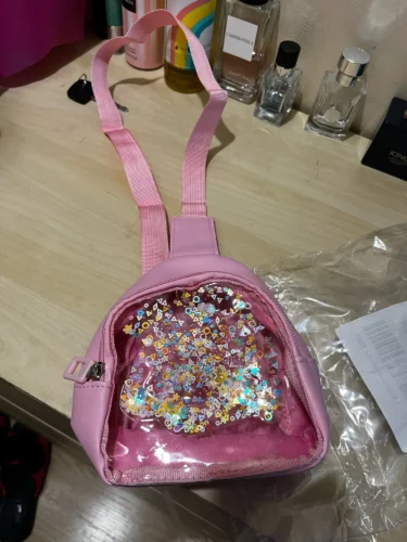 Transparent Kids Crossbody Messenger Bag photo review