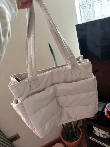 Stylish Multi-Pocket Tote Bag photo review