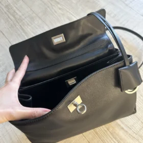 Premium Black Satchel Bag photo review