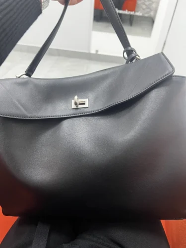 Premium Black Satchel Bag photo review