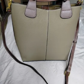 Luxury Leather Crossbody Bucket Bag photo review