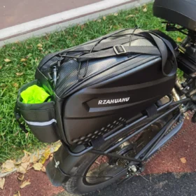 Large Capacity Bicycle Carrier Bag - Waterproof Pannier & Trunk Bag photo review